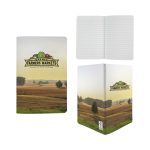 Custom 4" X 6" Sewn Paper Cover Notebook