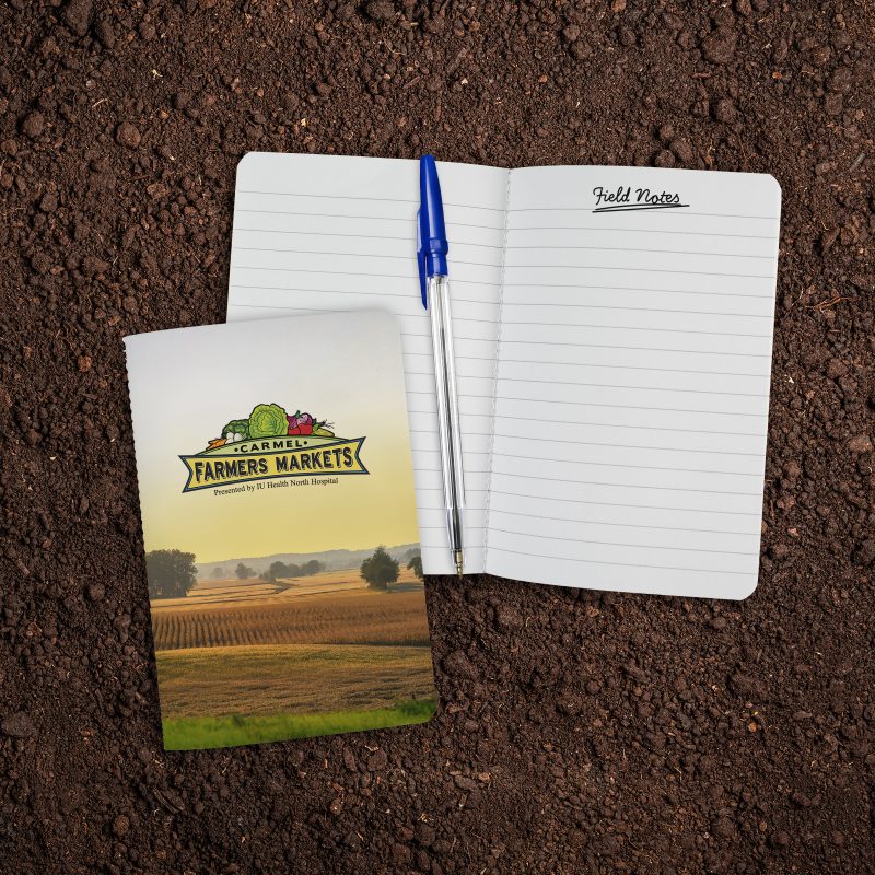 Custom 4" X 6" Sewn Paper Cover Notebook - 2