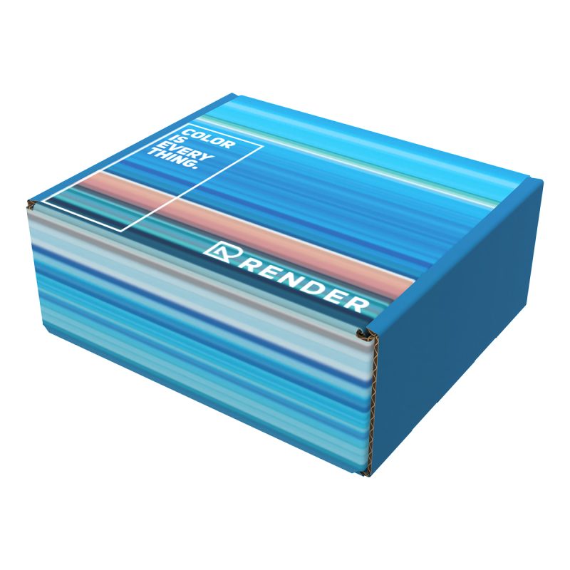 Custom 6x6 Full Color Mailer Box