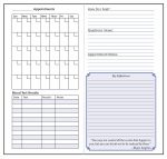 Custom Cancer Recovery Book 7" x 10" - 1