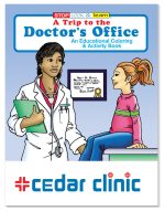 Custom Coloring Book: A Trip to the Doctor's Office