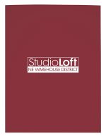 Custom Good Value™ Gloss Paper Folder - 3