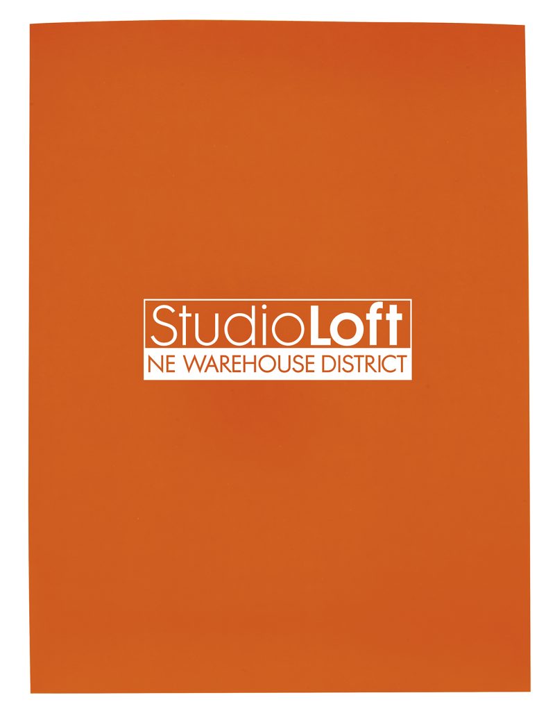 Custom Good Value™ Gloss Paper Folder - 6