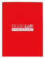 Custom Good Value™ Gloss Paper Folder - 7