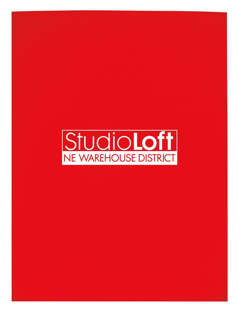 Custom Good Value™ Gloss Paper Folder - 7