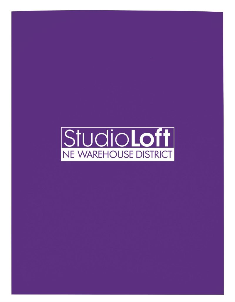 Custom Good Value™ Gloss Paper Folder