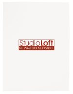 Custom Good Value™ Gloss Paper Folder - 9