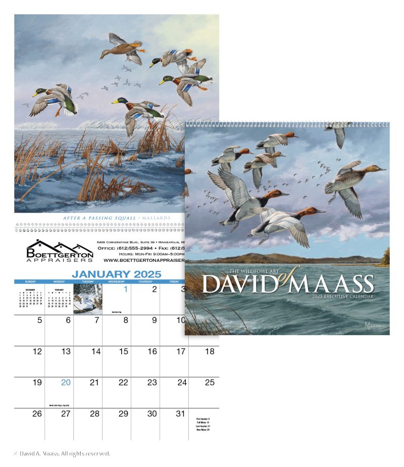Custom HotLine® Products David Maass Executive Calendar - 4