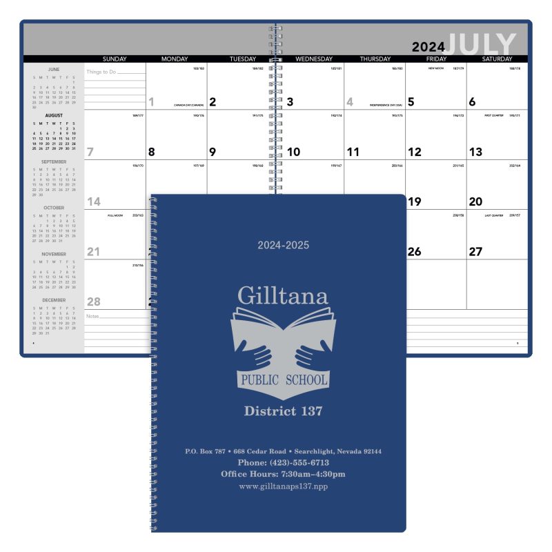 Custom Triumph® Calendars Academic Monthly Planner - 9