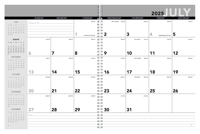 Custom Triumph® Calendars Academic Year Desk Planner with Custom Cover - 2