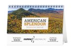 Custom Triumph® Calendars American Splendor Desk Calendar - 1