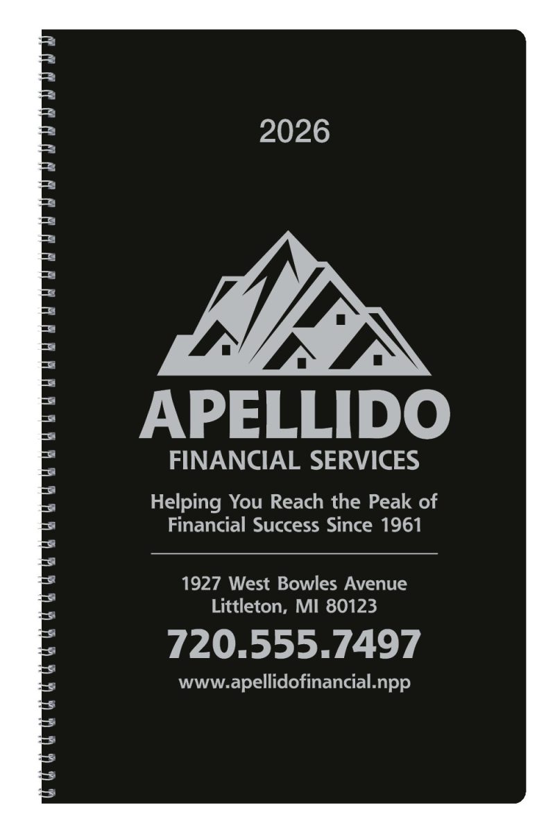 Custom Triumph® Calendars Classic Weekly Desk Planner - 2