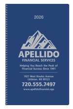 Custom Triumph® Calendars Classic Weekly Desk Planner - 3