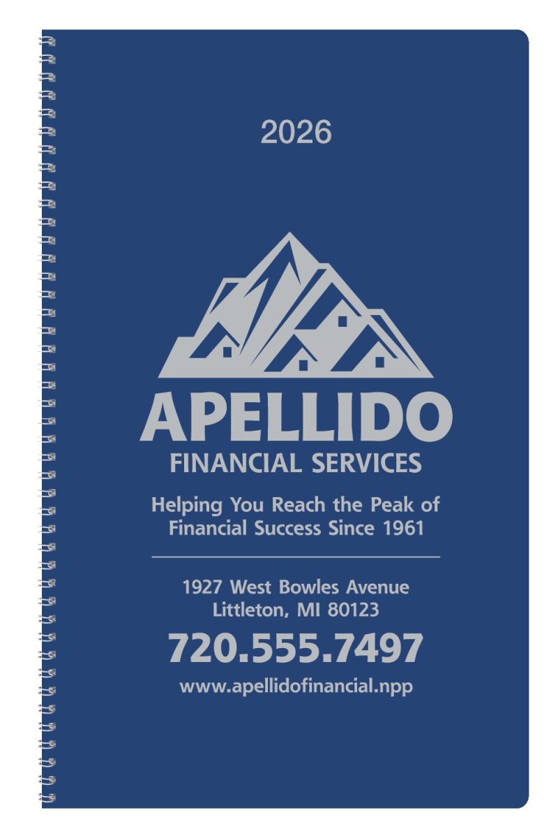 Custom Triumph® Calendars Classic Weekly Desk Planner - 3