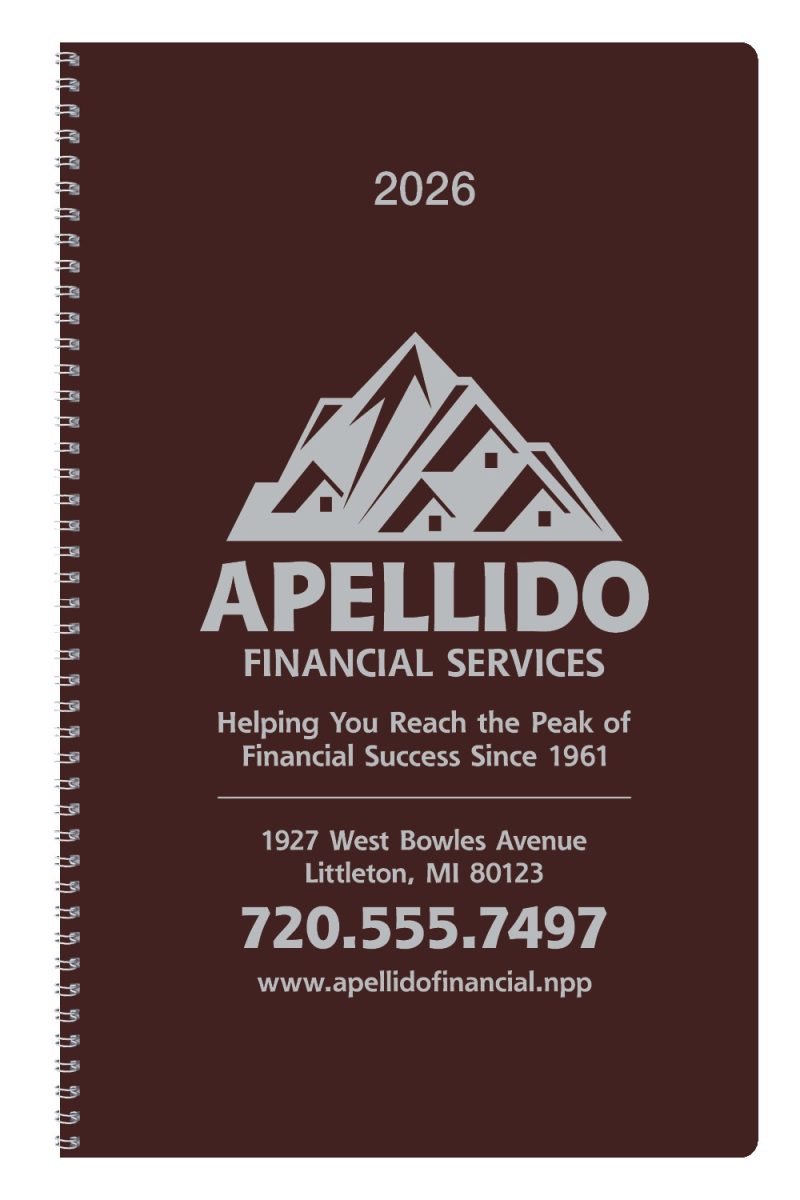 Custom Triumph® Calendars Classic Weekly Desk Planner - 4