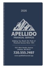 Custom Triumph® Calendars Classic Weekly Desk Planner - 5