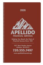 Custom Triumph® Calendars Classic Weekly Desk Planner - 6