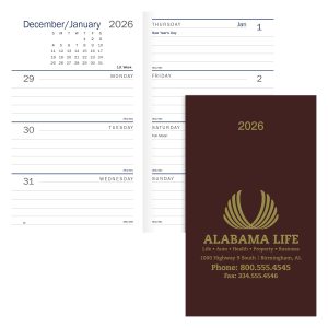 Custom Triumph® Calendars Classic Weekly Pocket Planner