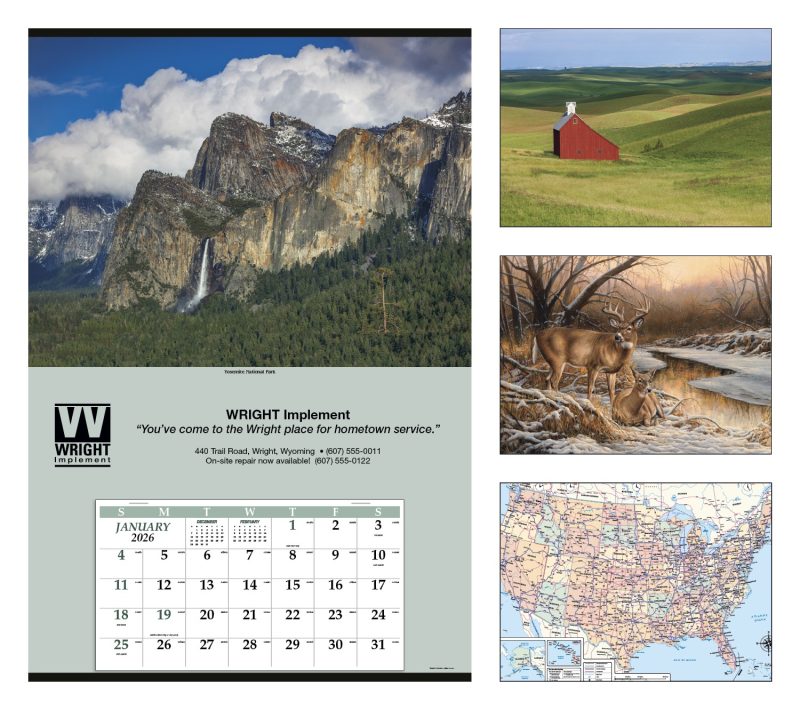 Custom Triumph® Calendars Jumbo Hanger (12-Month) Calendar