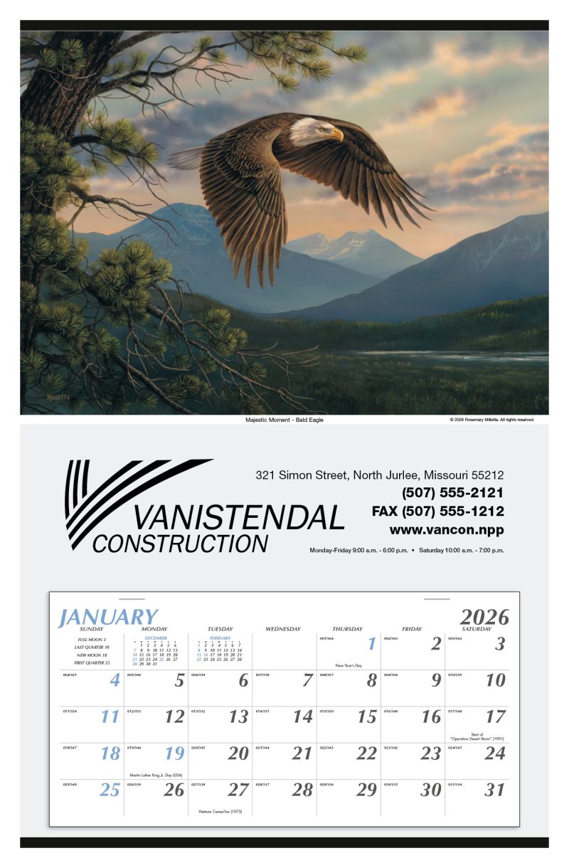 Custom Triumph® Calendars Large Hanger Calendar - 4