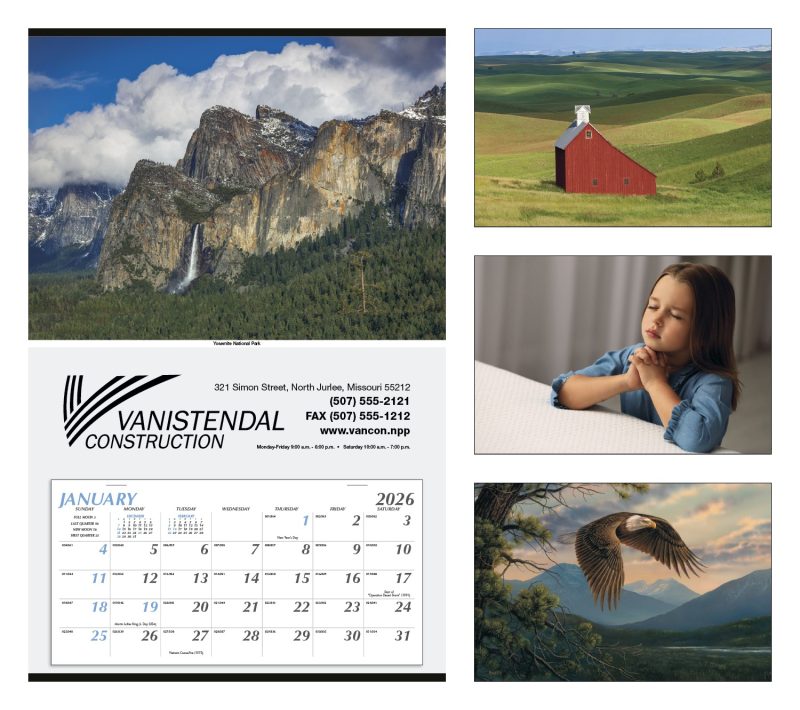 Custom Triumph® Calendars Large Hanger Calendar