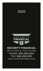 Custom Triumph® Calendars Monthly Pocket Planner - 9