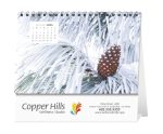 Custom Triumph® Calendars Simplicity Large Desk Calendar - 6