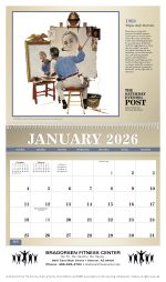 Custom Triumph® Calendars The Saturday Evening Post Deluxe Pocket Calendar - 2