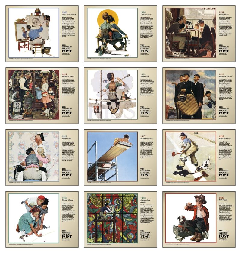 Custom Triumph® Calendars The Saturday Evening Post Deluxe Pocket Calendar - 3