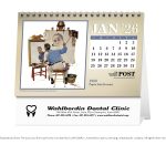 Custom Triumph® Calendars The Saturday Evening Post Large Desk Calendar - 2