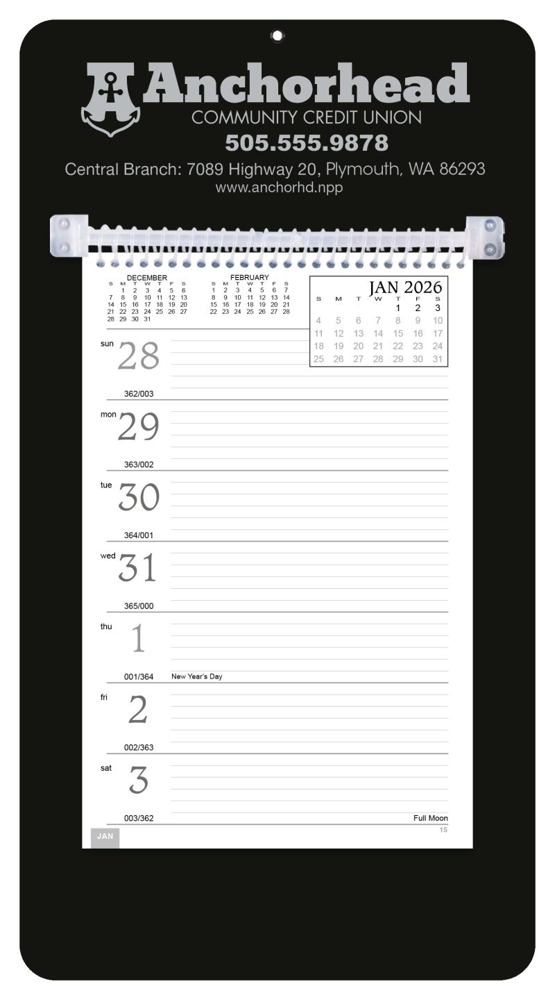 Custom Triumph® Calendars Weekly Memo Calendar - 1