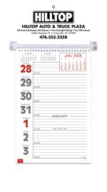 Custom Triumph® Calendars Weekly Memo Calendar - 6