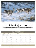 Custom Triumph® Calendars Wildlife Art by the Hautman Brothers Calendar - 2