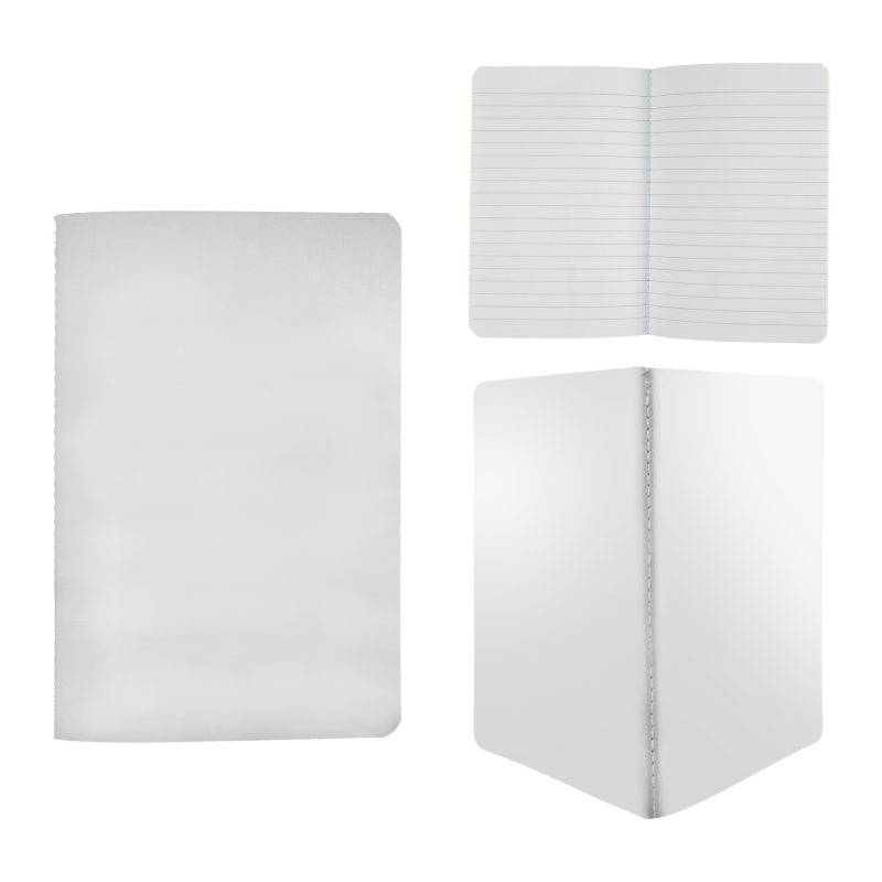 Custom 5" x 7" Groovy Sewn Paper Cover Notebook - 1