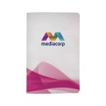 Custom 5" x 7" Groovy Sewn Paper Cover Notebook - 3