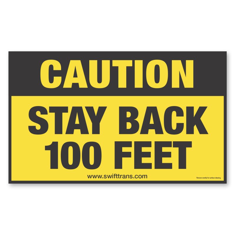 Custom Car Sign Small Rectangle Magnet - 3