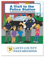 Custom Coloring Book: A Visit to the Police Station