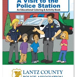 Custom Coloring Book: A Visit to the Police Station