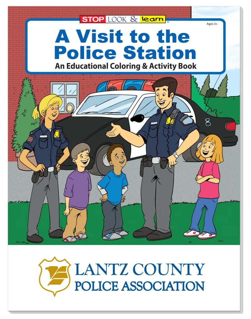 Coloring-Book-A-Visit-to-the-Police-Station-40649 Custom Coloring Book: A Visit to the Police Station