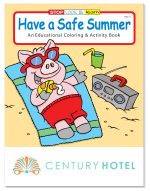Custom Coloring Book: Have a Safe Summer