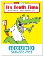 Custom Coloring Book: It's Tooth Time