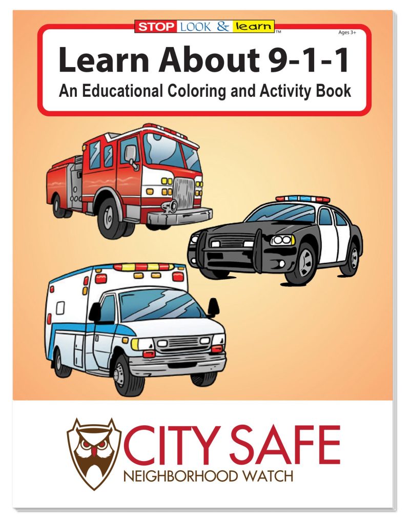Coloring-Book-Learn-About-911-40651 Custom Coloring Book: Learn About 911