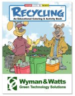 Custom Coloring Book: Recycling