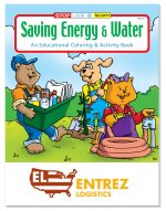Custom Coloring Book: Saving Energy and Water