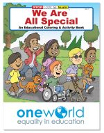 Custom Coloring Book: We Are All Special