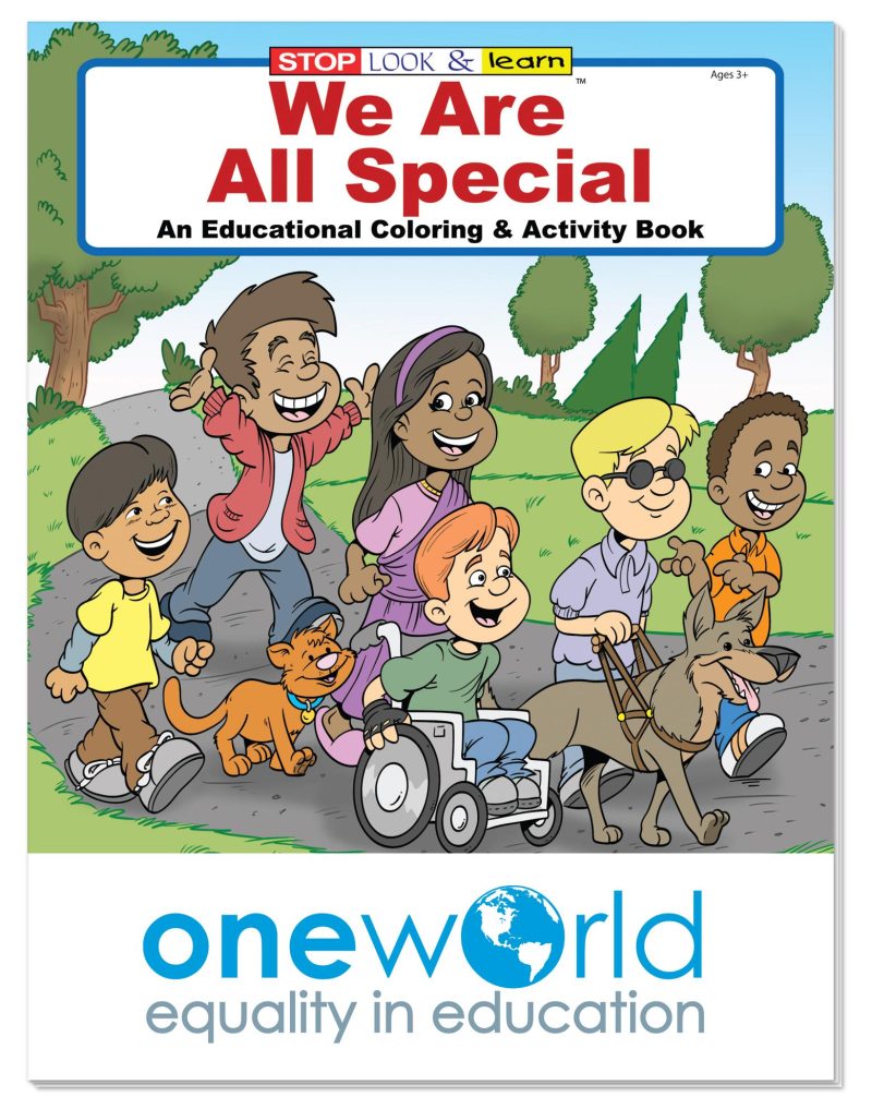 Custom Coloring Book: We Are All Special