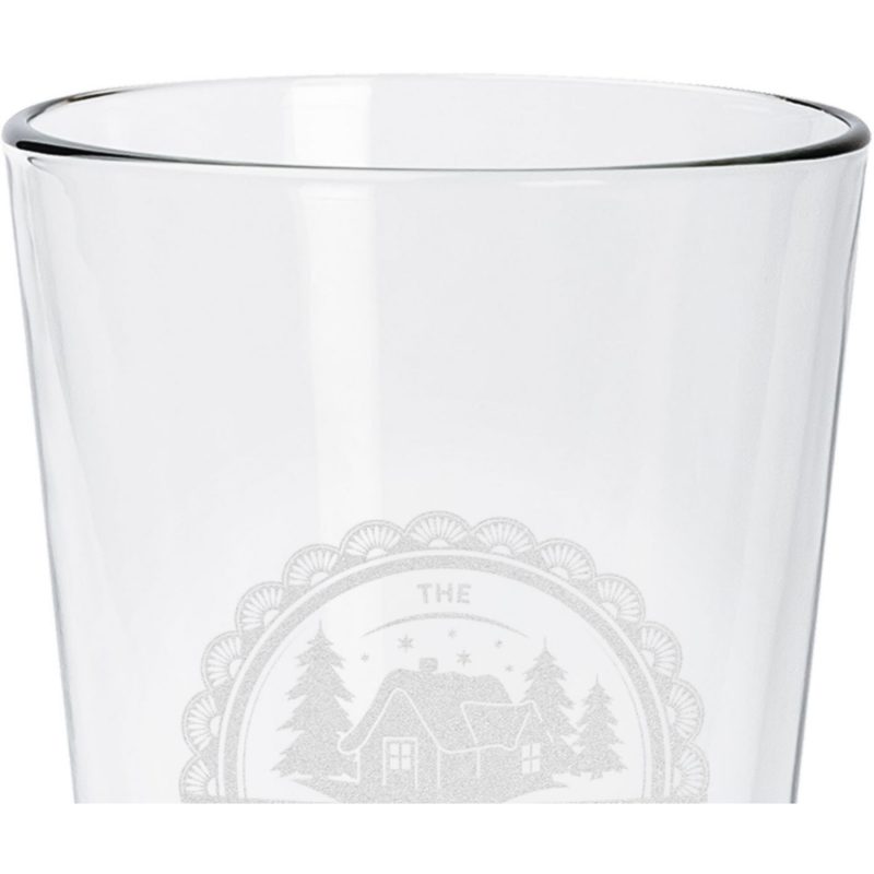 Custom Etched Pint Glass 16 Oz - 1