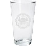 Custom Etched Pint Glass 16 Oz