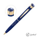 Custom Garland® Color Aura Twist Ballpoint Pen - Gold Accent - 2