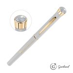 Custom Garland® Color Matte Aura Rollerball Pen - Gold - 6